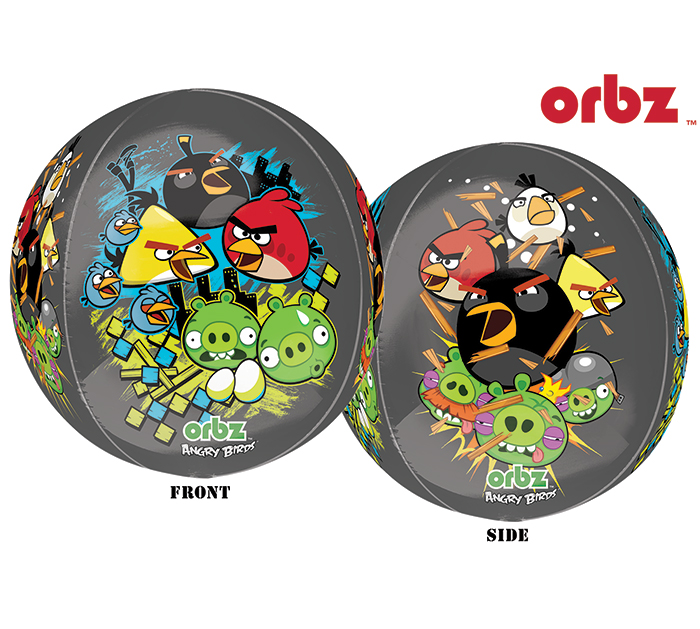 Angry Bird Orbz Foil Balloon